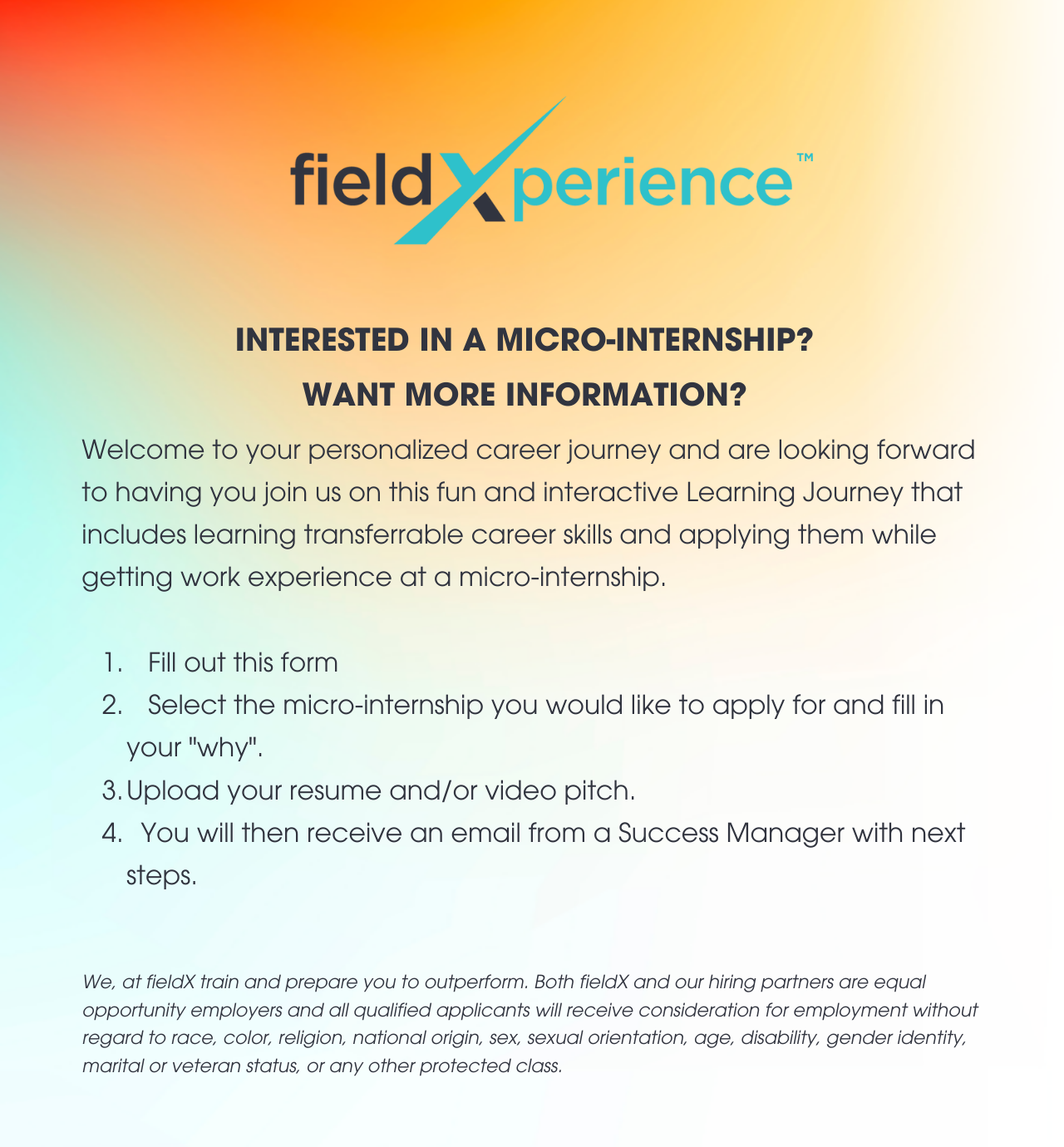 Micro-Internship Application